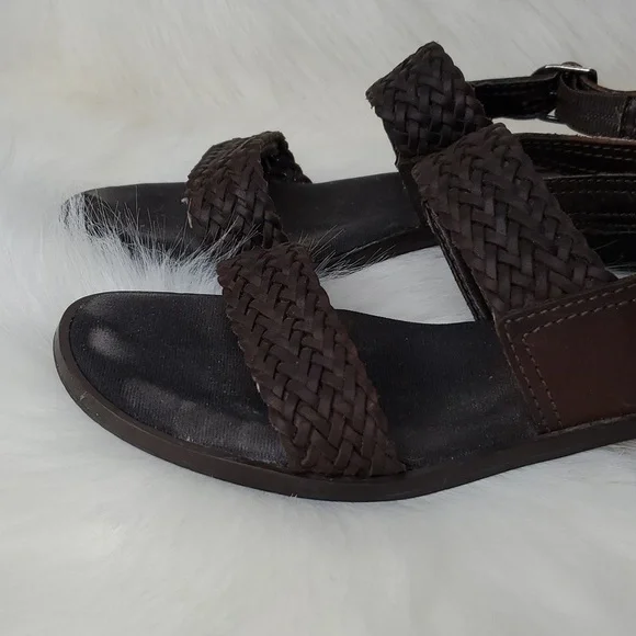 Enzo Angiolini Weaved Leather Strap Sandal - Picture 6 of 15